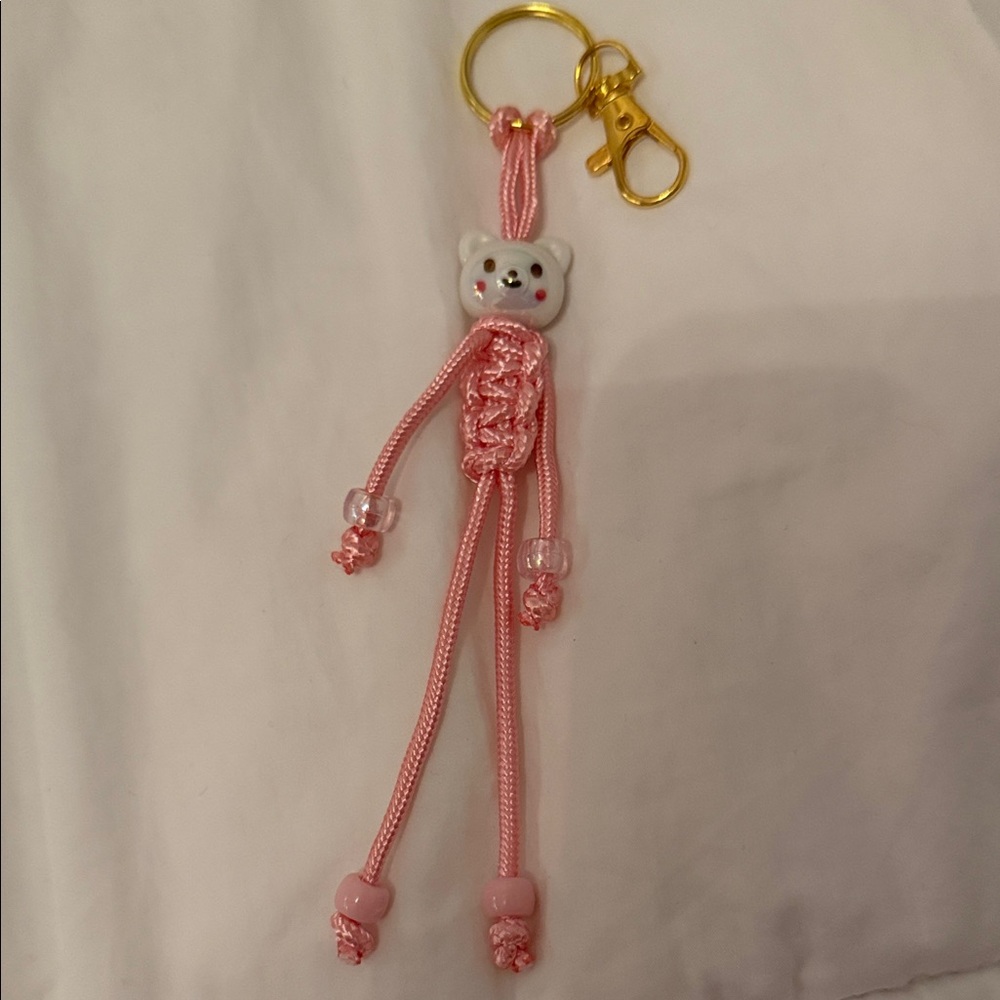 Pink Bear Key Holder - Picture 2 of 14